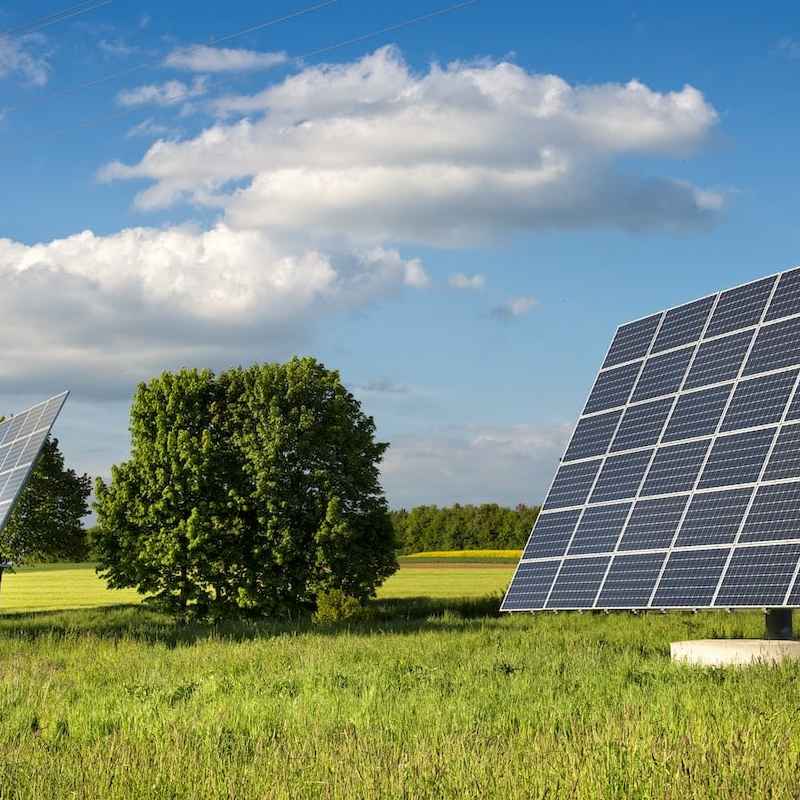 Elite solutions installed solar panels in agricultural areas.